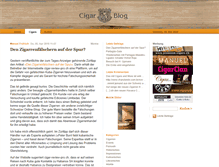 Tablet Screenshot of cigars.premium-blog.ch